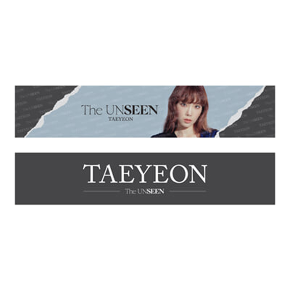 TAEYEON 'THE UNSEEN' CONCERT MD - SLOGAN
